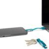 6-in-1 Keychain Charging Cable - Cavo Ric. Portachiavi 6 In 1 - Petrol