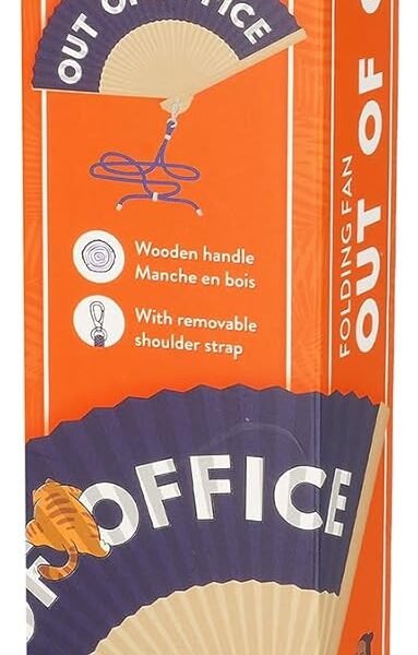 QUE CALOR! - VENTAGLIO PIEGHEVOLE - OUT OF OFFICE