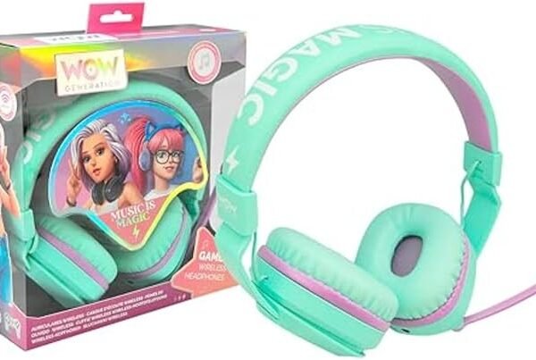 Wireless bt headphones wow generation