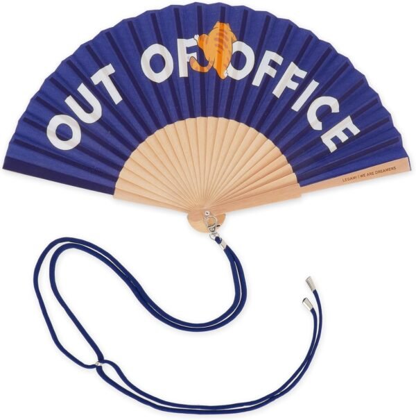 QUE CALOR! - VENTAGLIO PIEGHEVOLE - OUT OF OFFICE