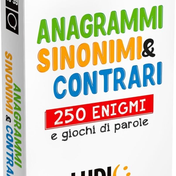 Brain cards anagrammi sinonimi e contrari
