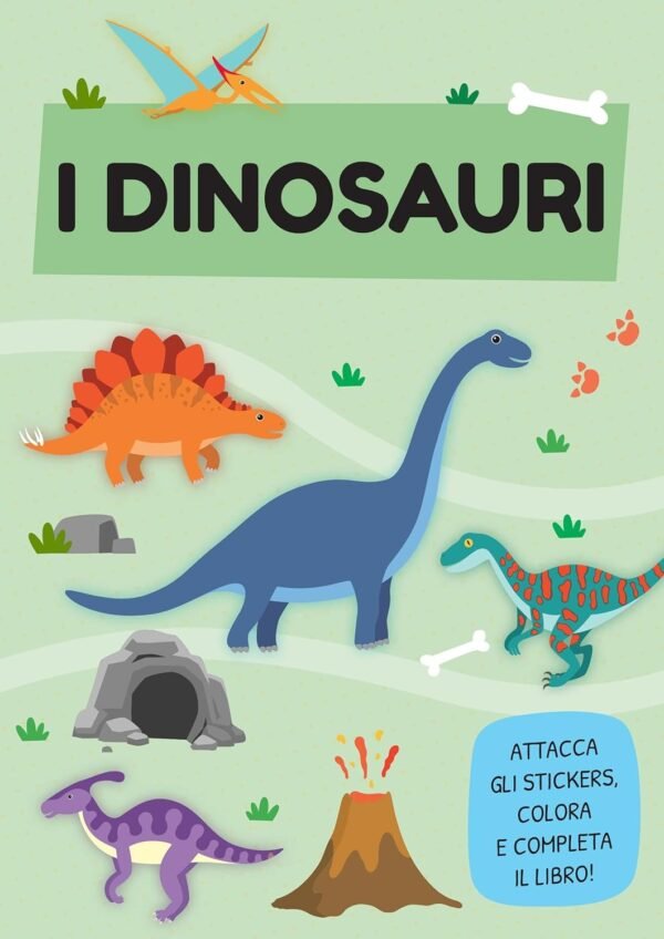 VALIGETTA CON CARTE E STICKERS - T-REX PIGLIA TUTTO .