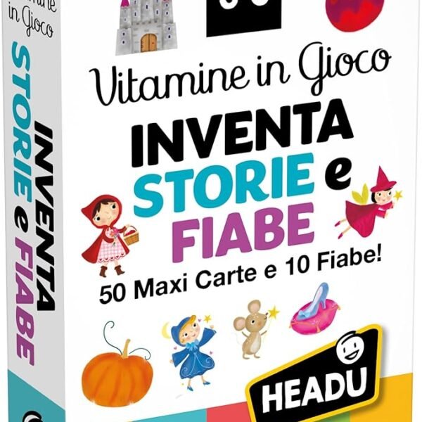 Carte vitamine gioco inventa storie e fiabe