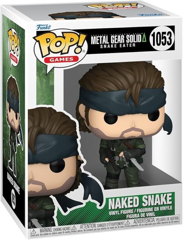 FUNKO POP! METAL GEAR SNAKE EATER: NAKED SNAKE (1053)