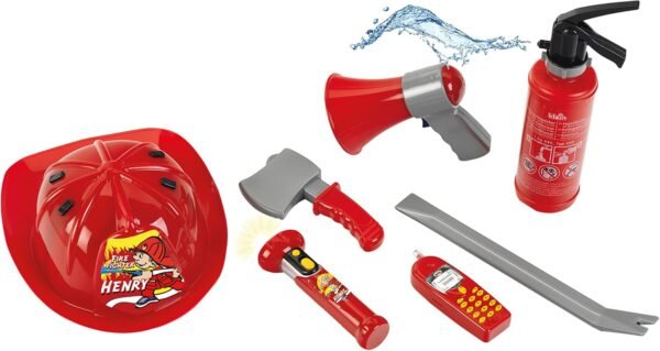 Set pompiere, 7 pezzi