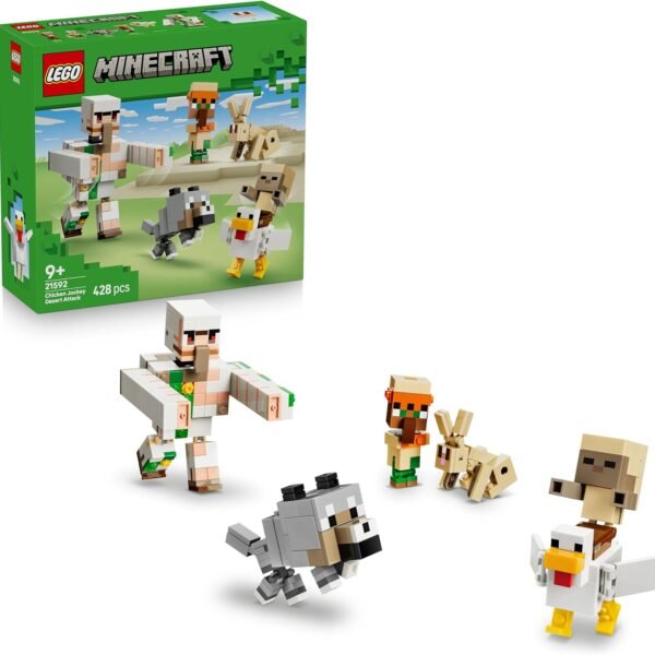 LEGO Minecraft Attacco Deserto Fantino Polli 21592