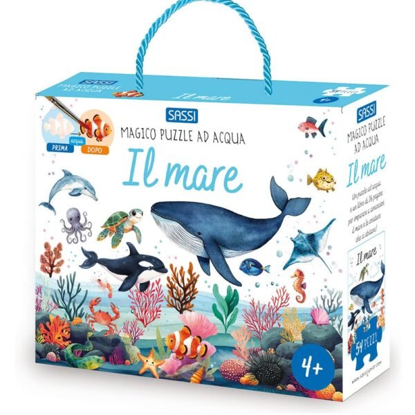 Puzzle magic ink - il mare aa.vv.