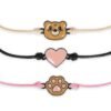 Better Together - Set di 3 bracciali - Teddy Bear