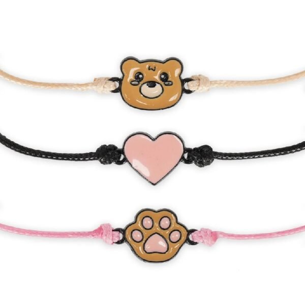 Better Together - Set di 3 bracciali - Teddy Bear