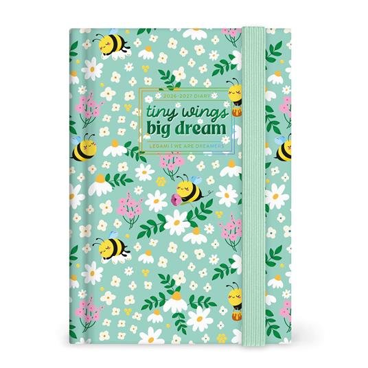 16-MONTH DIARY 2027 - BEE - GREEN