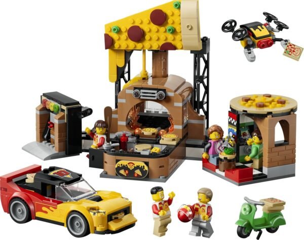 LEGO City Centro Consegna Pizze c/Veicoli 60496