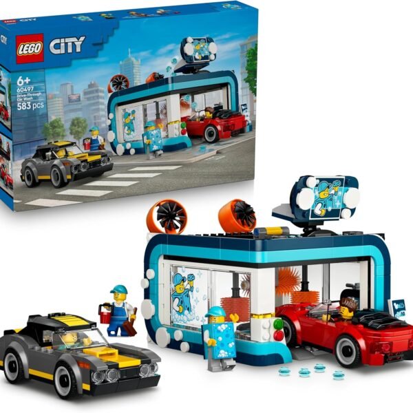 LEGO City Autolavaggio Drive-In 60497