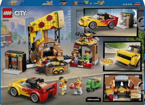 LEGO City Centro Consegna Pizze c/Veicoli 60496