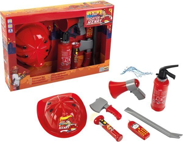 Set pompiere, 7 pezzi