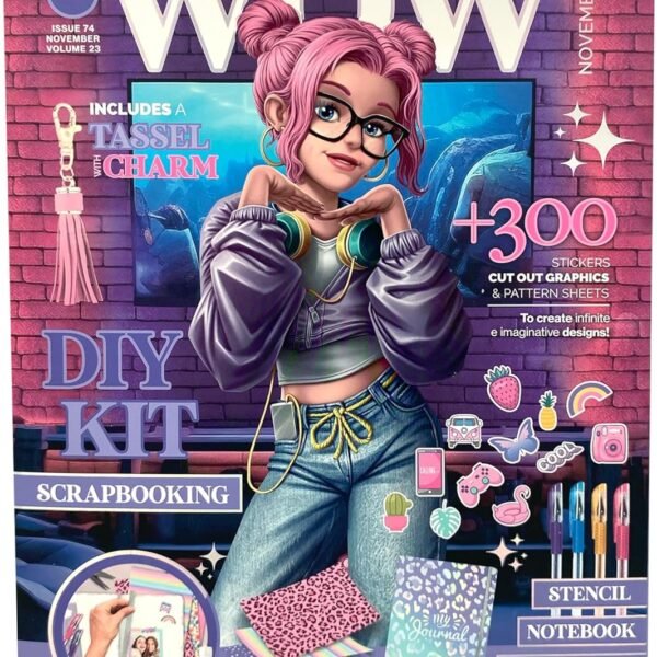 Wow magazine! diy scrapbooking wow generation