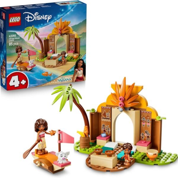 LEGO Disney Casa del Villaggio e Barca 43282