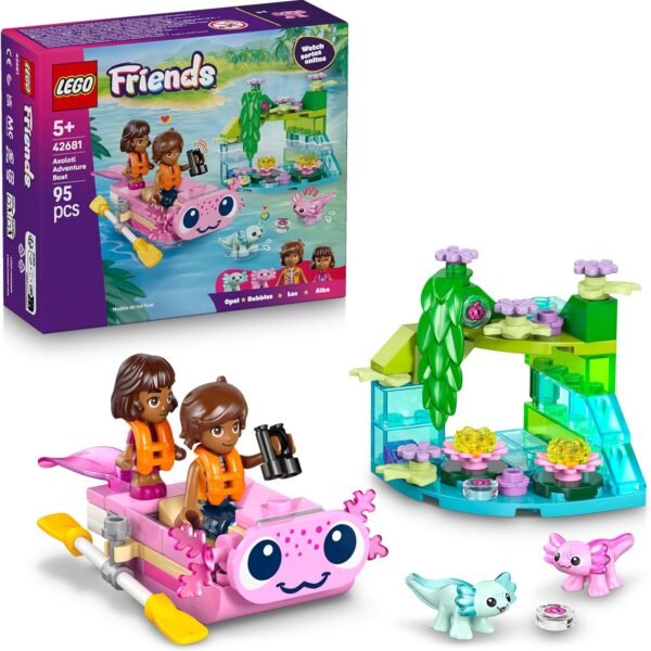 LEGO Friends Barca d'Avventura Axolotl 42681