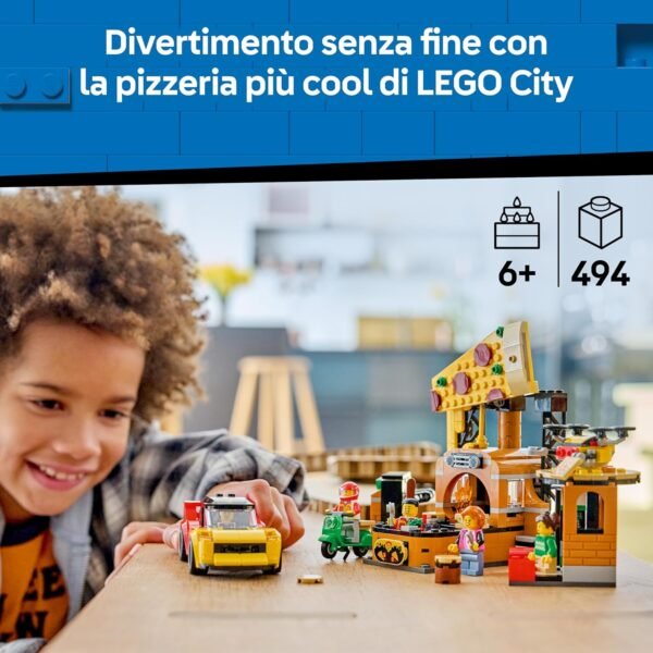 LEGO City Centro Consegna Pizze c/Veicoli 60496