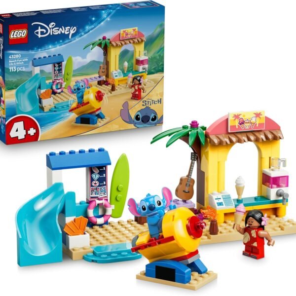 LEGO Disney Divertimento Spiaggia Lilo e Stitch 43280