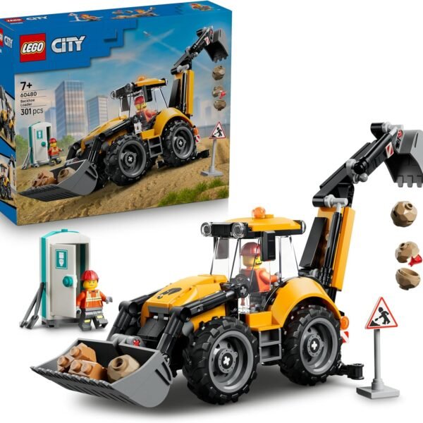 LEGO City Scavatrice da Cantiere Gialla 60480