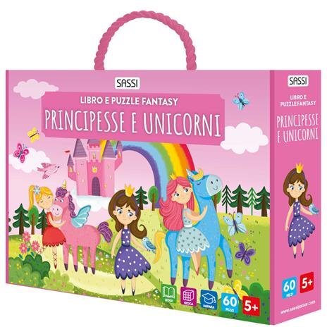 SHAPED PUZZLE FANTASY - PRINCIPESSE E UNICORNI AA.VV.