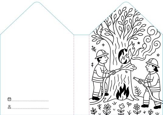 COLOURING BOOKS 5 Y - POMPIERI (MULTILINGUA) AA.VV.