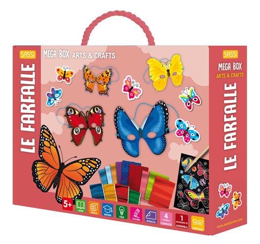 MEGA BOX ARTS & CRAFTS - LE FARFALLE AA.VV.