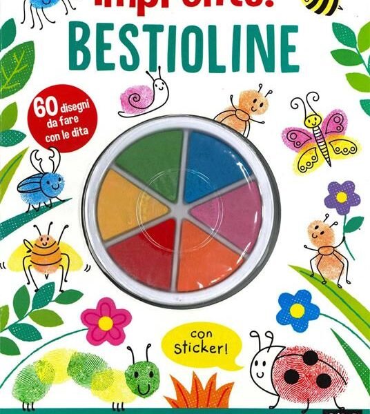Impronte! bestioline. 60 disegni da fare con le dita