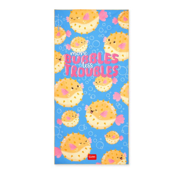 BEACH TOWEL - TELO MARE - PUFFERFISH