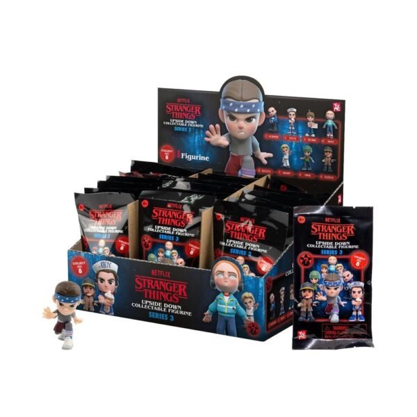 Stranger things value blind bag - figurine & accessory box pdq 24 pz