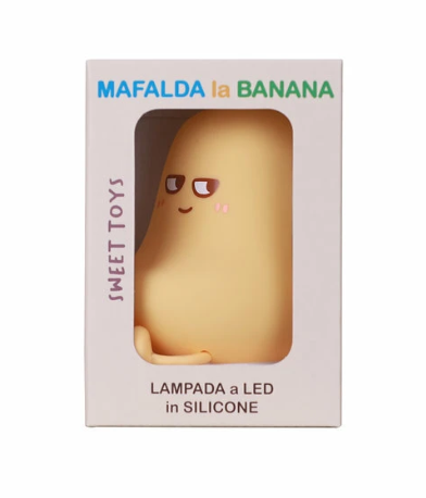 Proludis Giocattoli - Lampada in Silicone - Mafalda la Banana
