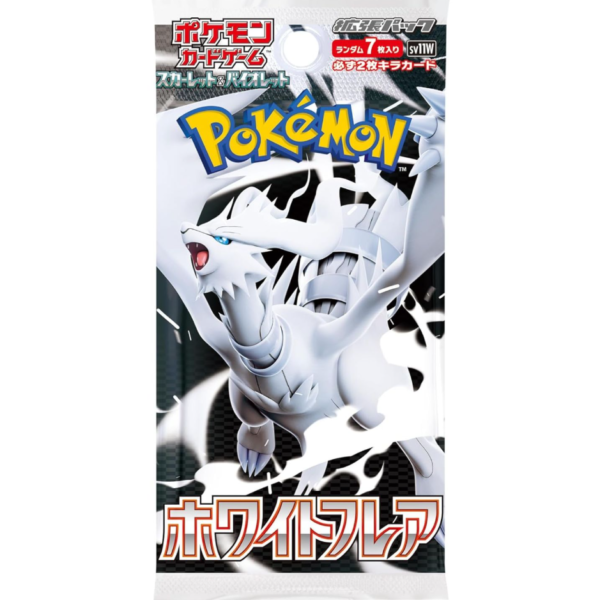 Pokemon White Flare busta singola da 7 carte JP