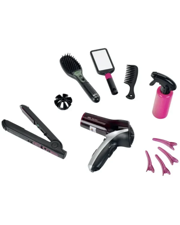 Mega set per acconciare i capelli con spazzola Braun Satin Hair 7
