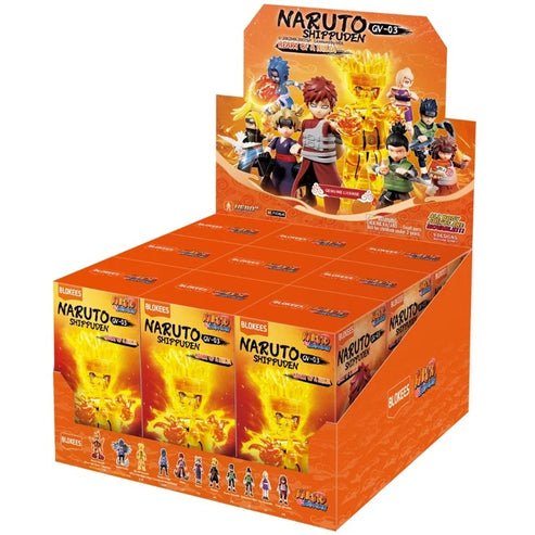 Blokees Figures - Naruto - Galaxy Version 03 - Display da 9 pz.