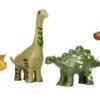 Manetico puzzle 4 dinos: Triceratops, Stegosaurus, T-Rex & Brachiosaurus