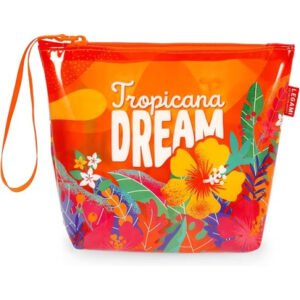 BEACH POUCH - POCHETTE MARE - TROPICANA DREAM