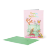 BIGLIETTO D'AUGURI - GREETINGCARD - PIANO CATS