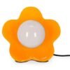 FLOWER POWER - LAMPADA LED DA TAVOLO - SHINY ORANGE