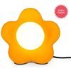 FLOWER POWER - LAMPADA LED DA TAVOLO - SHINY ORANGE