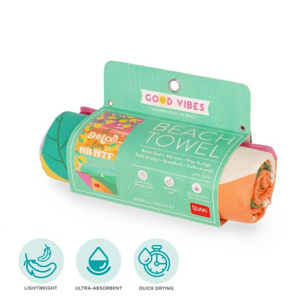 BEACH TOWEL - TELO MARE - DOLCE FAR NIENTE