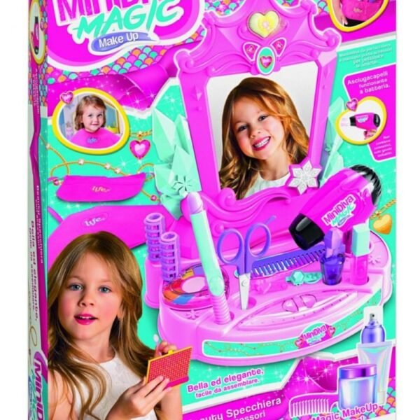 Set accessori minidiva specchiera phon batteria