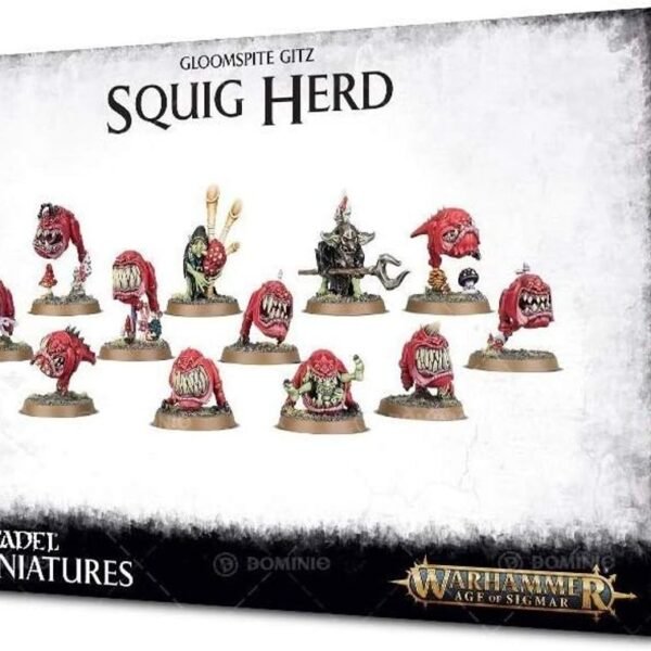 Gloomspite gitz: mandria di squig