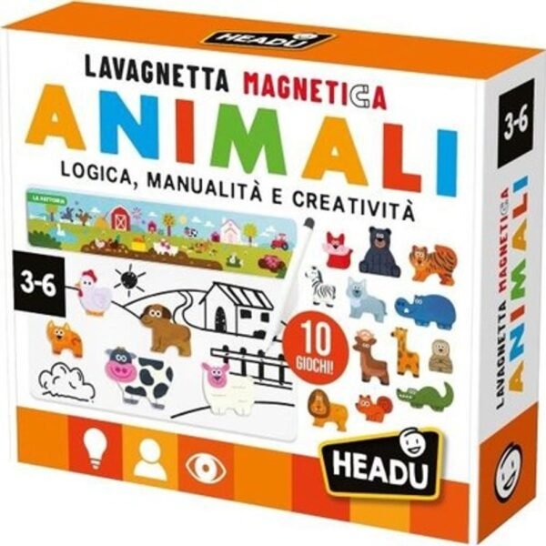 Magnetic learning animali