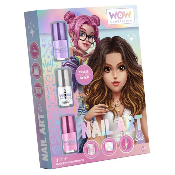 Colour changing nail polish set wow generation