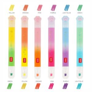 MEOW - SET DI 6 PENNARELLI DOPPIA PUN