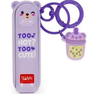 MINI FAN - TEDDY BEAR - LILAC