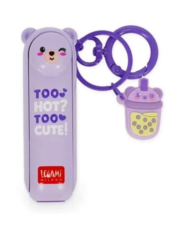 MINI FAN - TEDDY BEAR - LILAC