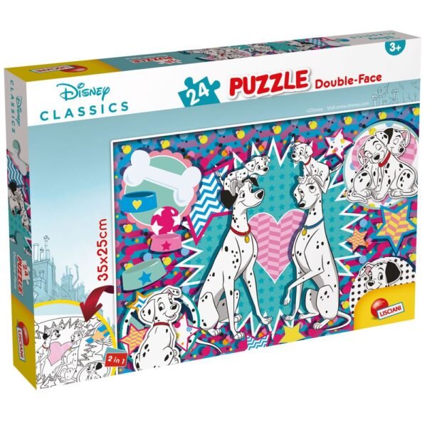 DISNEY PUZZLE DF M-PLUS 24 CARICA DEI 101