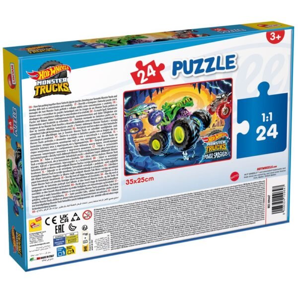 HOT WHEELS PUZZLE M-PLUS 24