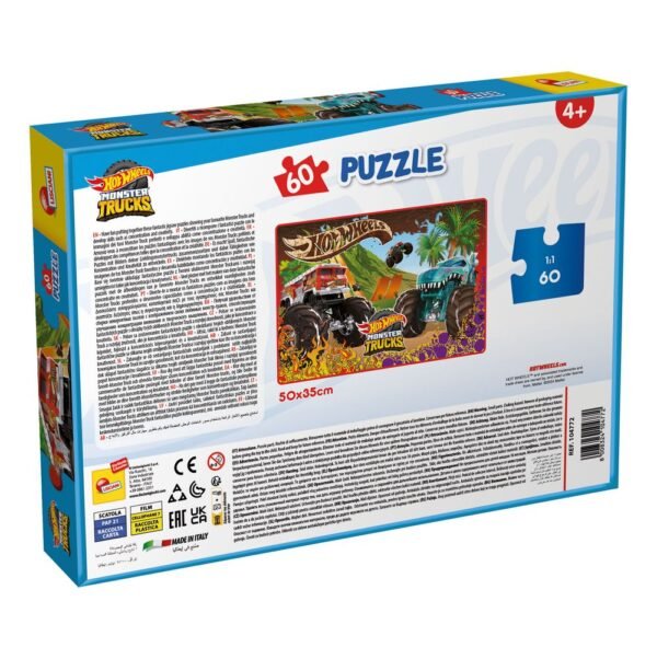 Hot wheels puzzle plus 60